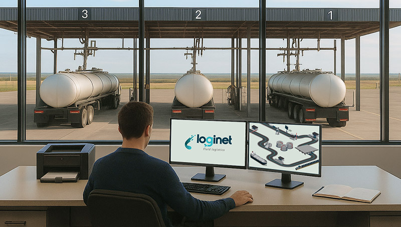 operatore deposito opera su TAS Loginet