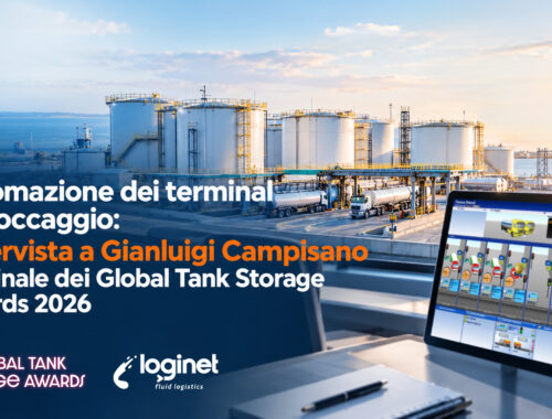 Global Tank Storage Awards 2026. Intervista Gianluigi Campisano a StocExpo sul TAS Nuovo Petrol.